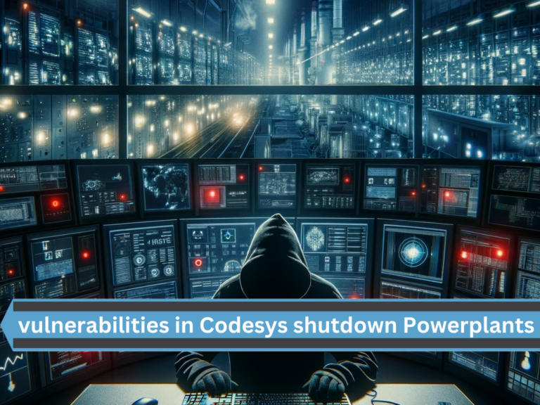 Hacker may have the capability to shut down entire power plants through vulnerabilities in Codesys